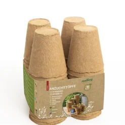 Anzuchttöpfe (biologisch abbaubar) - Säen, wachsen, umtopfen