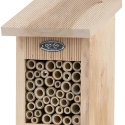Bienenhaus aus Naturholz - Sofort mehr Leben im Garten