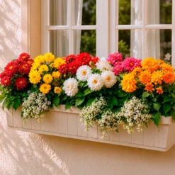 Dahlien Mischung 'Terrace View' (x5) - Farbenpracht für den Balkon
