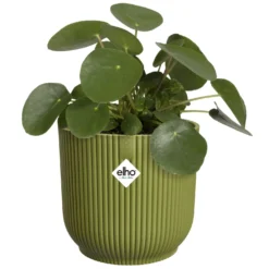Elho Blumentopf Vibes fold rund ferngrün - Sofort mehr Stil im Raum