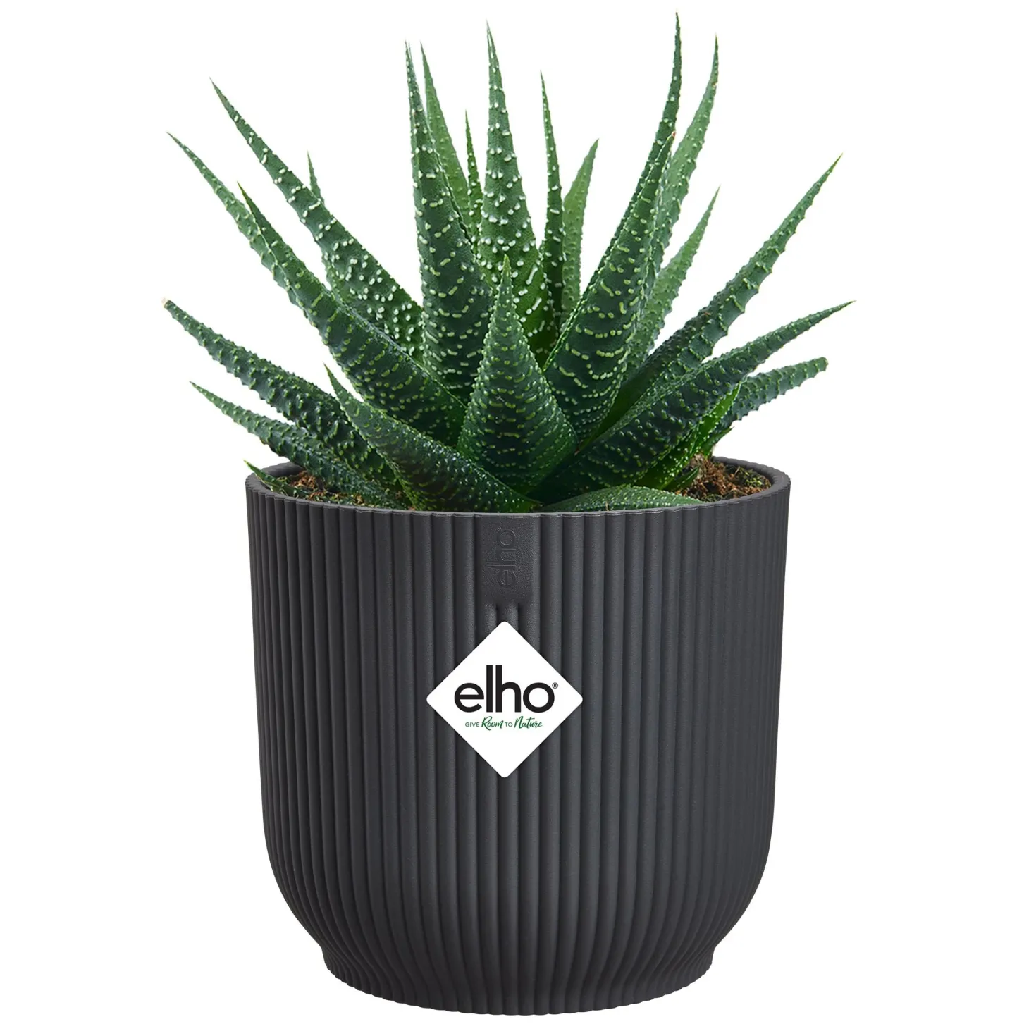 Elho Blumentopf Vibes fold rund anthrazit - Sofort mehr Stil im Raum