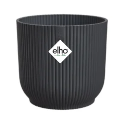 Elho Blumentopf Vibes fold rund anthrazit - Sofort mehr Stil im Raum