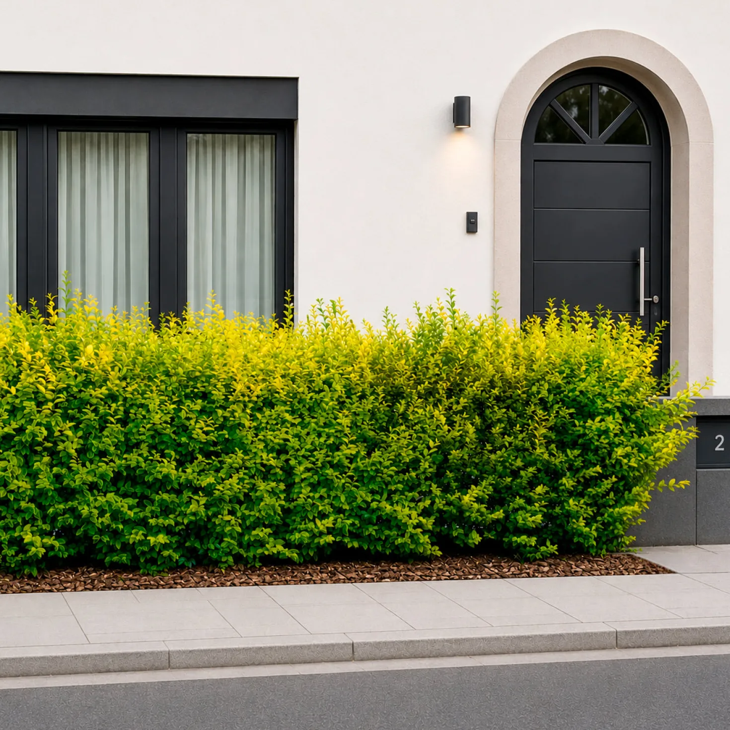 Goldliguster Aureum - Goldene Hecke im Nu
