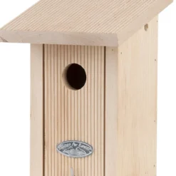 Nistkasten aus Naturholz - Vögel sofort im Garten