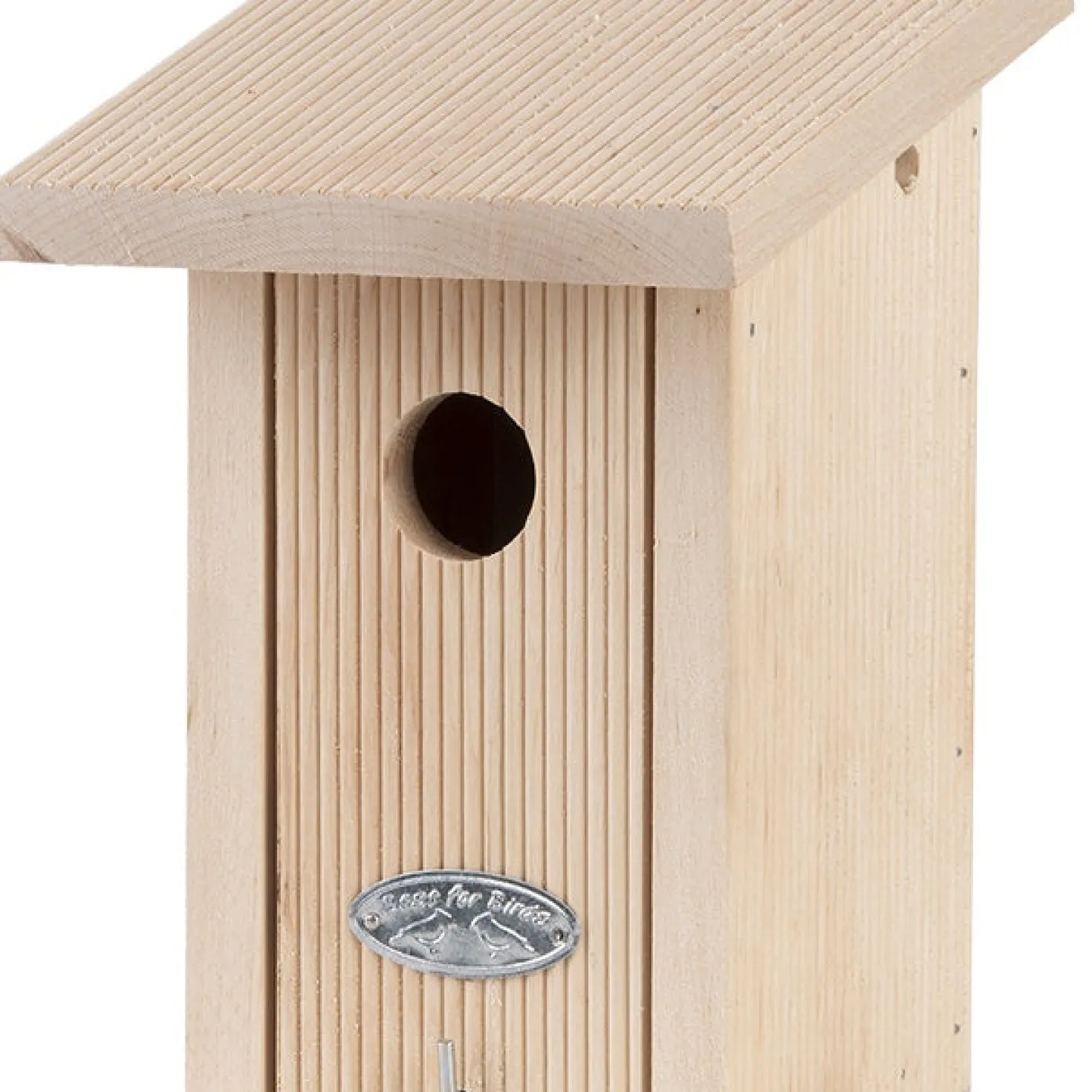 Nistkasten aus Naturholz - Vögel sofort im Garten