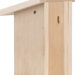 Nistkasten aus Naturholz - Vögel sofort im Garten