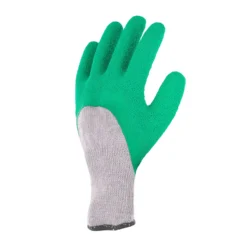 Rosengarten-Handschuhe grün-grau - Schnitt ohne Dornenstich